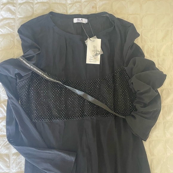 SLA black Soho Midi dress - Picture 8 of 14